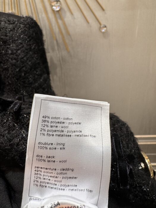 샤넬 블랙 트위드 자켓 레플리카 미러급 SA급 S급 고퀄리티 하이엔드 최상급 의류 [여성] 10