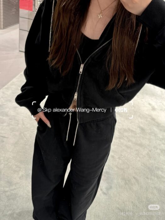 알렉산더왕 크리스털 핫픽스 드로코드 세트(2color) 레플리카 미러급 SA급 S급 고퀄리티 하이엔드 최상급 의류 [여성] 17