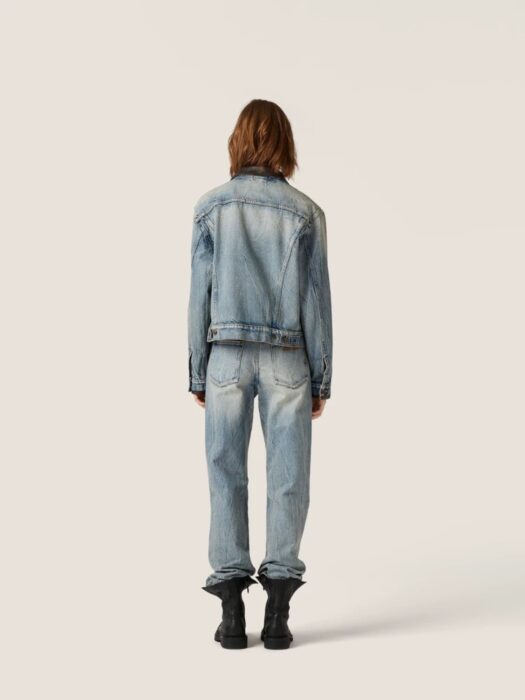 미우미우 데님 블루종 자켓, 팬츠 레플리카 미러급 SA급 S급 고퀄리티 하이엔드 최상급 의류 [여성] 27