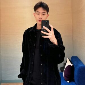 루이비통 LV 코르덴 긴팔 셔츠 블랙 레플리카 미러급 SA급 S급 고퀄리티 하이엔드 최상급 의류 [남성여성공용]