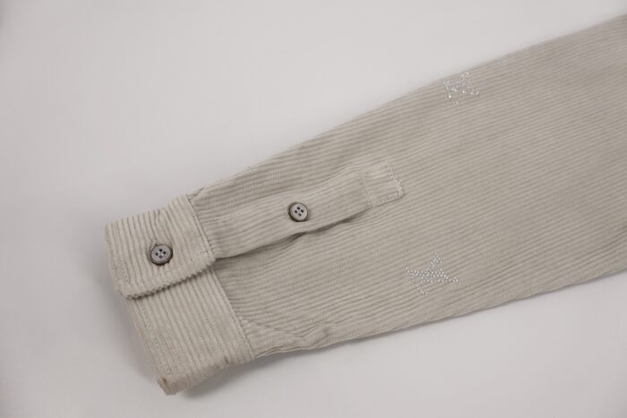 루이비통 LV 코르덴 긴팔 셔츠 그레이 레플리카 미러급 SA급 S급 고퀄리티 하이엔드 최상급 의류 [남성여성공용] 10