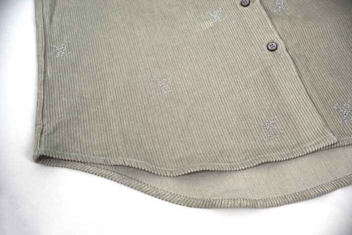 루이비통 LV 코르덴 긴팔 셔츠 그레이 레플리카 미러급 SA급 S급 고퀄리티 하이엔드 최상급 의류 [남성여성공용] 8