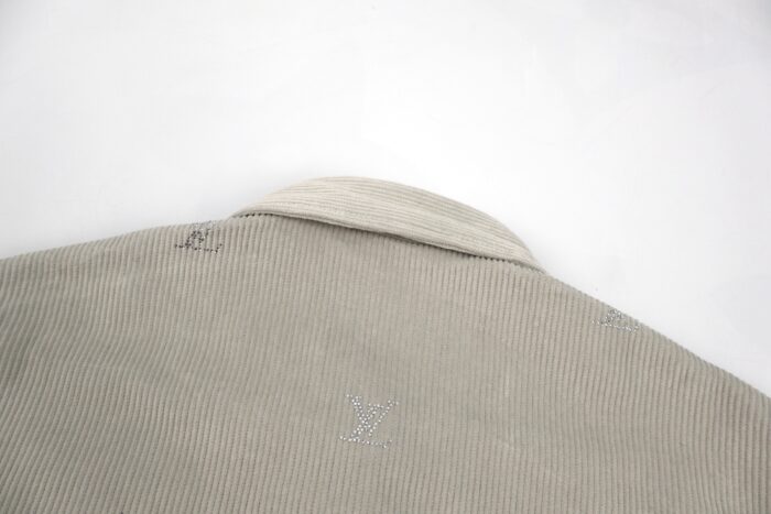 루이비통 LV 코르덴 긴팔 셔츠 그레이 레플리카 미러급 SA급 S급 고퀄리티 하이엔드 최상급 의류 [남성여성공용] 6