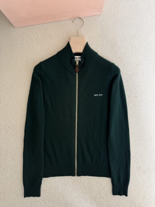 미우미우 그린 가디건 레플리카 미러급 SA급 S급 고퀄리티 하이엔드 최상급 의류 [여성] 12