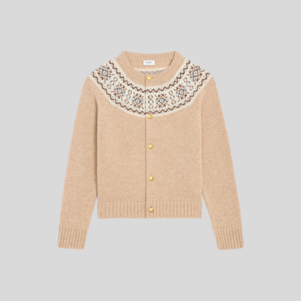 셀린느 트리옹프 페어 아일 울 가디건 레플리카 미러급 SA급 S급 고퀄리티 하이엔드 최상급 의류 [여성]