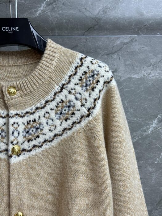 셀린느 트리옹프 페어 아일 울 가디건 레플리카 미러급 SA급 S급 고퀄리티 하이엔드 최상급 의류 [여성] 5