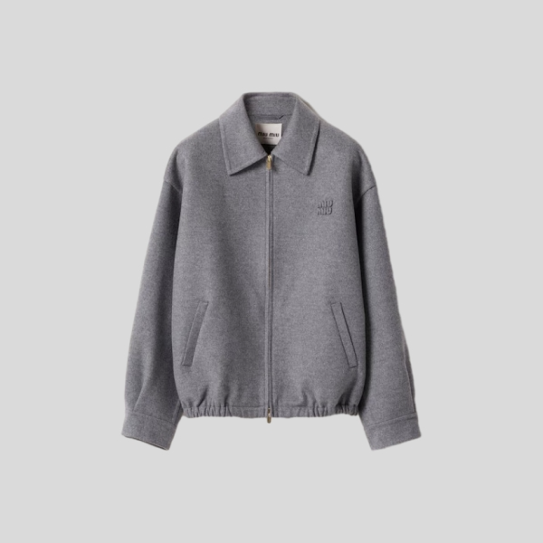 미우미우 더블 캐시미어 블루종 세트 레플리카 미러급 SA급 S급 고퀄리티 하이엔드 최상급 의류 [여성]