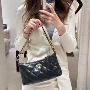 샤넬 25S hobo 보호백 금메달 블랙 레플리카 미러급 SA급 S급 고퀄리티 최상급 하이엔드 가방 [여성]