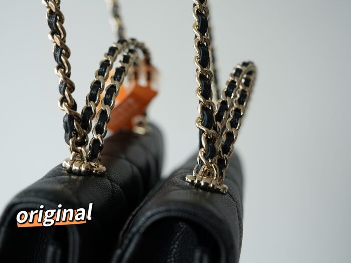 샤넬 25S 캐비어 켈리 핸드 채인 숄더백 블랙 레플리카 미러급 SA급 S급 고퀄리티 최상급 하이엔드 가방 [여성] 8