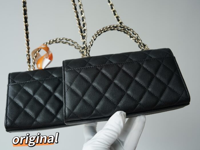 샤넬 25S 캐비어 켈리 핸드 채인 숄더백 블랙 레플리카 미러급 SA급 S급 고퀄리티 최상급 하이엔드 가방 [여성] 3