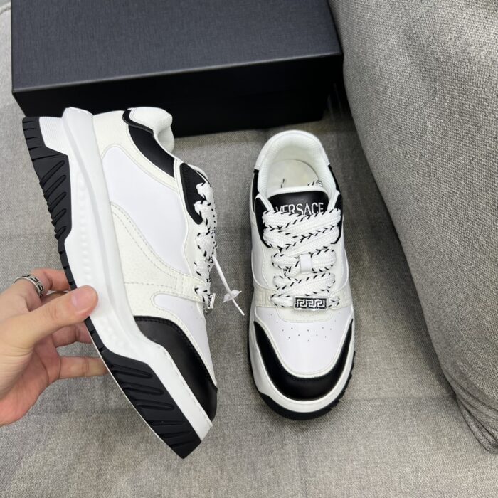 베르사체 패널 가죽 스니커즈 레플리카 미러급 SA급 S급 고퀄리티 최상급 하이엔드 신발 [남성] 2