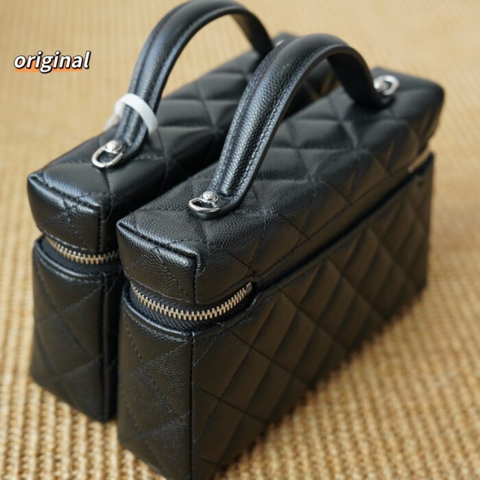 샤넬 25B 캐비어 별 CC로고 베니티백 블랙 레플리카 미러급 SA급 S급 고퀄리티 최상급 하이엔드 가방 [여성] 6