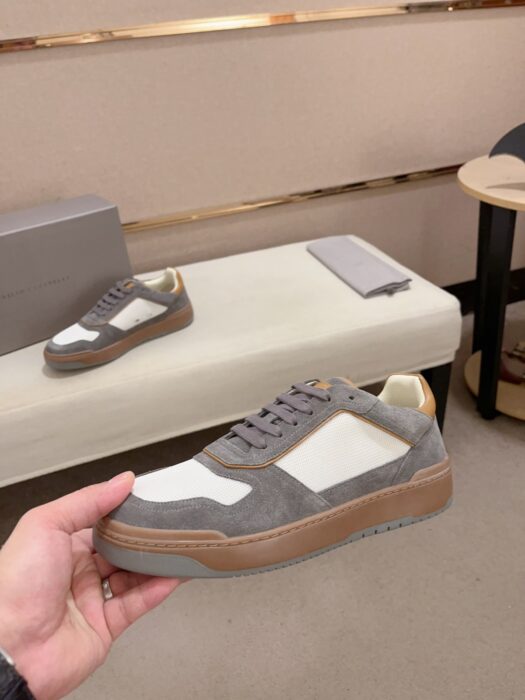 브루넬로쿠치넬리 패널 로우탑 스니커즈 레플리카 미러급 SA급 S급 고퀄리티 최상급 하이엔드 신발 [남성] 3