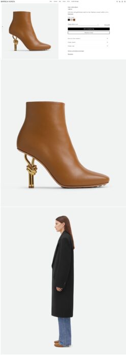 보테가베네타 Knot 앵클 부츠 레플리카 미러급 SA급 S급 고퀄리티 최상급 하이엔드 신발 [여성] 11