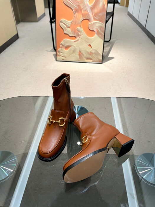 구찌 홀스빗 플라크 부츠 레플리카 미러급 SA급 S급 고퀄리티 최상급 하이엔드 신발 [여성] 9