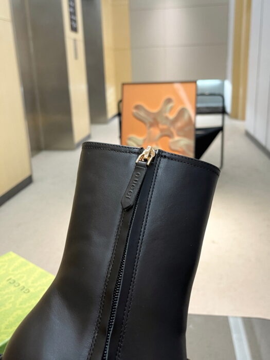 구찌 레터링 로고 앵클 부츠 레플리카 미러급 SA급 S급 고퀄리티 최상급 하이엔드 신발 [여성] 5