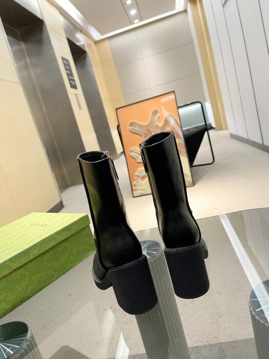 구찌 레터링 로고 앵클 부츠 레플리카 미러급 SA급 S급 고퀄리티 최상급 하이엔드 신발 [여성] 8