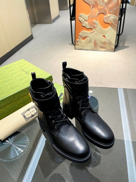 구찌 더블 G 장식 앵클 부츠 레플리카 미러급 SA급 S급 고퀄리티 최상급 하이엔드 신발 [여성] 3