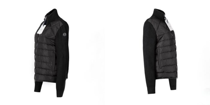 몽클레어 다운 판넬 지퍼 코튼 블랜드 니트패딩 레플리카 미러급 SA급 S급 고퀄리티 하이엔드 최상급 의류 [남성] 8