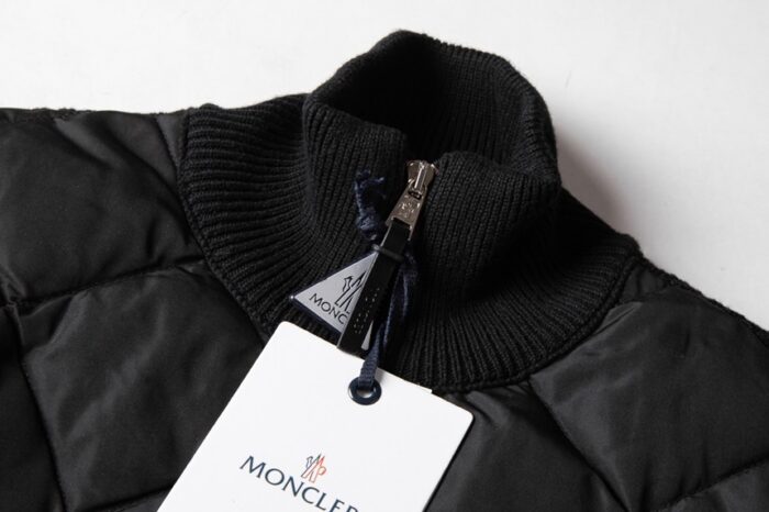 몽클레어 다운 판넬 지퍼 코튼 블랜드 니트패딩 레플리카 미러급 SA급 S급 고퀄리티 하이엔드 최상급 의류 [남성] 14