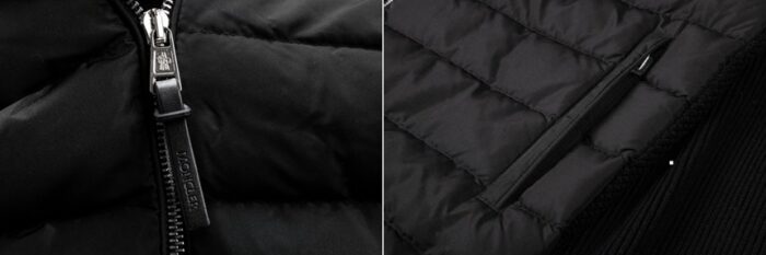 몽클레어 다운 판넬 지퍼 코튼 블랜드 니트패딩 레플리카 미러급 SA급 S급 고퀄리티 하이엔드 최상급 의류 [남성] 16