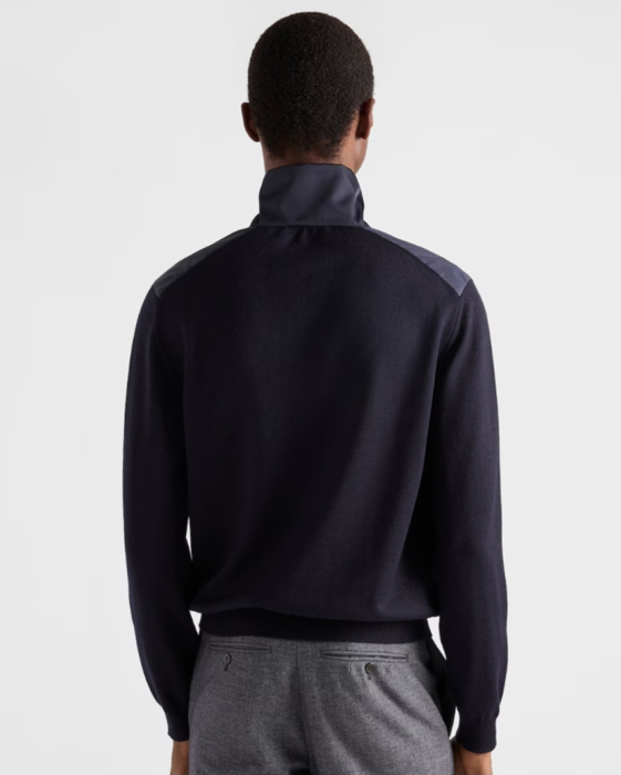 프라다 슈퍼 파인 울 지퍼 가디건 레플리카 미러급 SA급 S급 고퀄리티 하이엔드 최상급 의류 [남성] 4