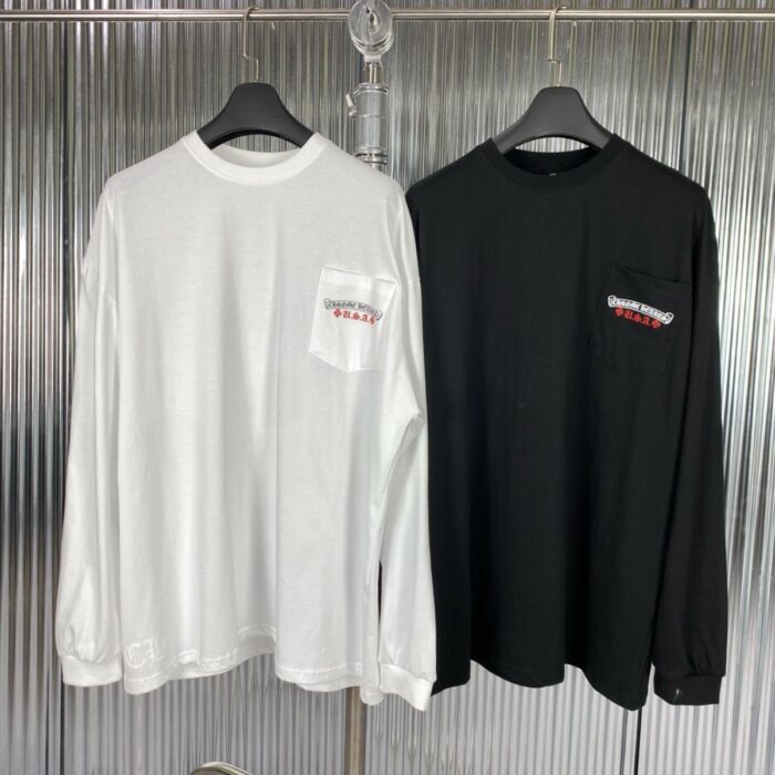 크롬하츠 성조기 긴팔 티셔츠 레플리카 미러급 SA급 S급 고퀄리티 하이엔드 최상급 의류 [남성] 2