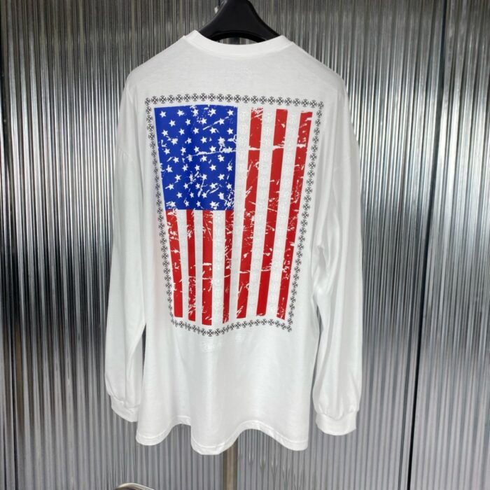 크롬하츠 성조기 긴팔 티셔츠 레플리카 미러급 SA급 S급 고퀄리티 하이엔드 최상급 의류 [남성] 7