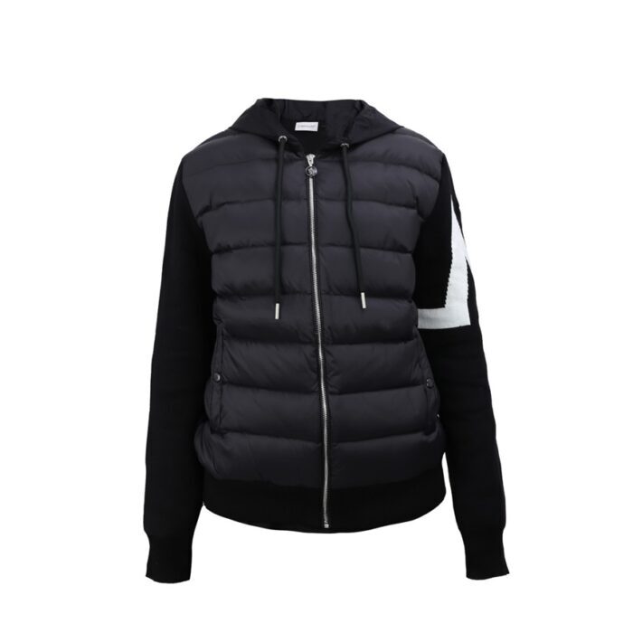 몽클레어 로고 패치 팔 니트 후드 패딩 레플리카 미러급 SA급 S급 고퀄리티 하이엔드 최상급 의류 [남성] 10