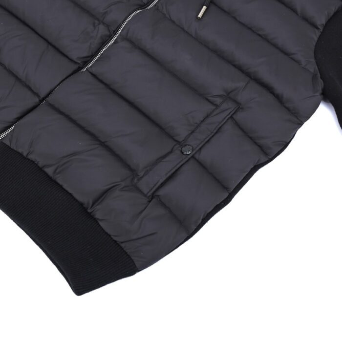 몽클레어 로고 패치 팔 니트 후드 패딩 레플리카 미러급 SA급 S급 고퀄리티 하이엔드 최상급 의류 [남성] 17