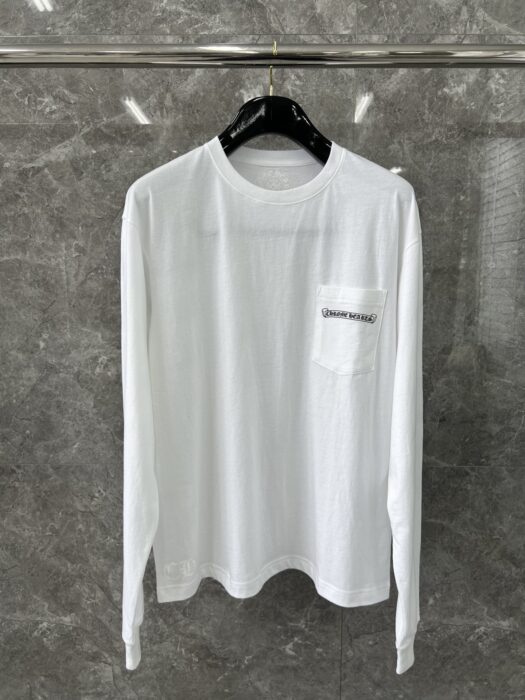 크롬하츠 스크립트 레터 로고 롱슬리브 티셔츠 레플리카 미러급 SA급 S급 고퀄리티 하이엔드 최상급 의류 [남성여성공용] 22