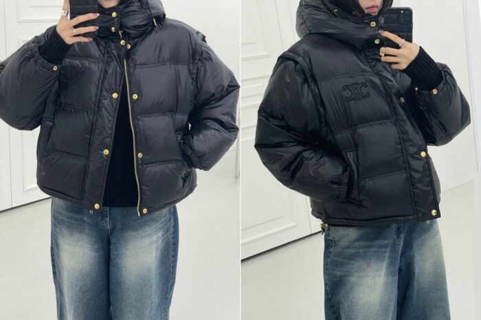셀린느 트리오페 크롭 패딩 레플리카 미러급 SA급 S급 고퀄리티 하이엔드 최상급 의류 [여성] 8