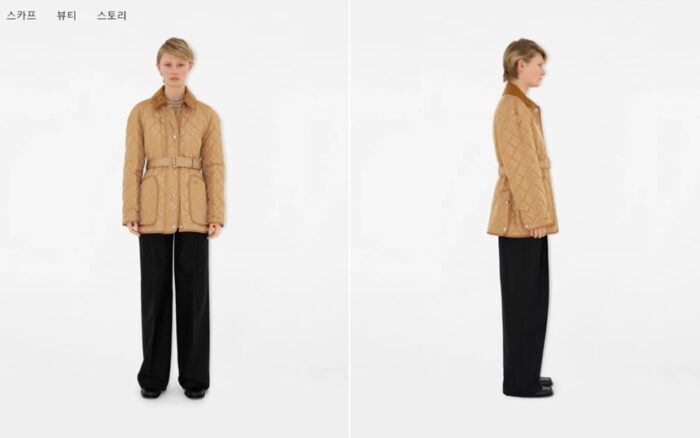 버버리 퀄팅 나일론 반자켓 레플리카 미러급 SA급 S급 고퀄리티 하이엔드 최상급 의류 [여성] 4