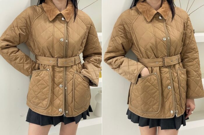 버버리 퀄팅 나일론 반자켓 레플리카 미러급 SA급 S급 고퀄리티 하이엔드 최상급 의류 [여성] 7