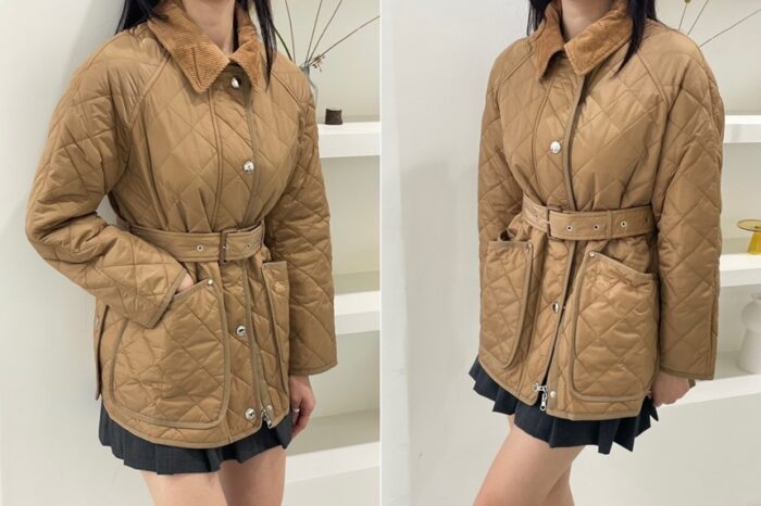 버버리 퀄팅 나일론 반자켓 레플리카 미러급 SA급 S급 고퀄리티 하이엔드 최상급 의류 [여성] 9