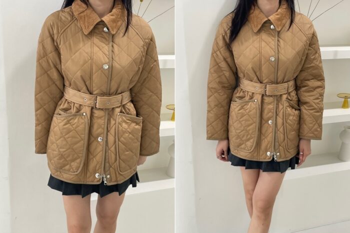 버버리 퀄팅 나일론 반자켓 레플리카 미러급 SA급 S급 고퀄리티 하이엔드 최상급 의류 [여성] 10