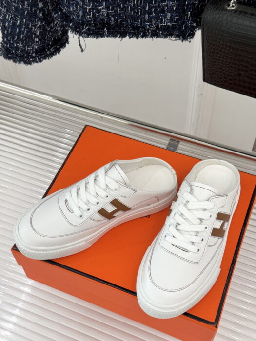 에르메스 카프스킨 뮬 Keep 스니커즈 레플리카 미러급 SA급 S급 고퀄리티 최상급 하이엔드 신발 [남성여성공용] 4