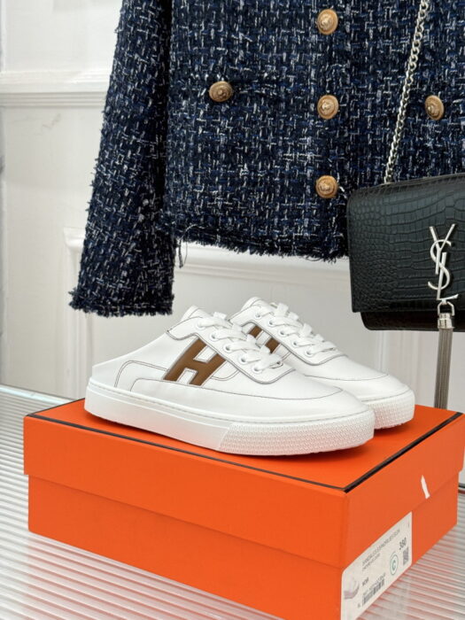 에르메스 카프스킨 뮬 Keep 스니커즈 레플리카 미러급 SA급 S급 고퀄리티 최상급 하이엔드 신발 [남성여성공용] 8