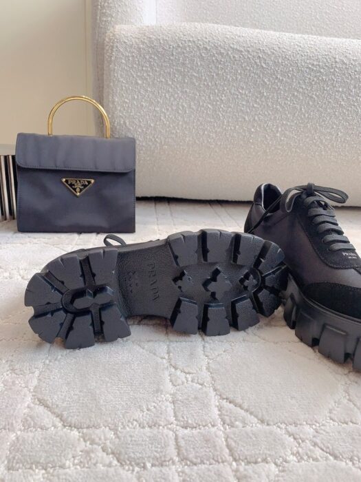 프라다 스웨이드 레이스업 슈즈 레플리카 미러급 SA급 S급 고퀄리티 최상급 하이엔드 신발 [남성] 8