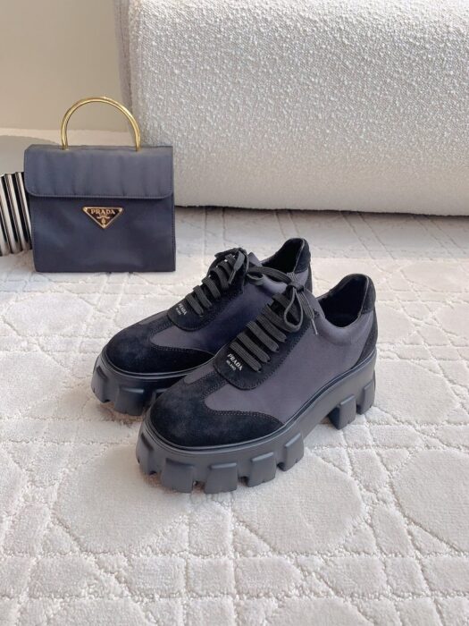 프라다 스웨이드 레이스업 슈즈 레플리카 미러급 SA급 S급 고퀄리티 최상급 하이엔드 신발 [남성] 2