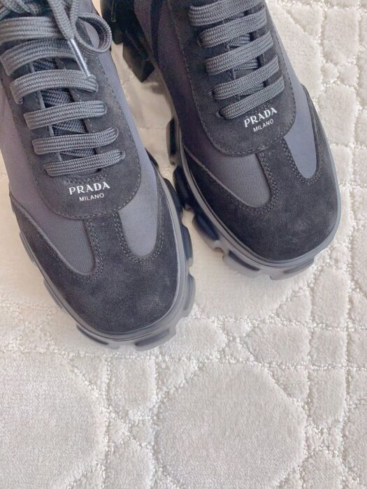 프라다 스웨이드 레이스업 슈즈 레플리카 미러급 SA급 S급 고퀄리티 최상급 하이엔드 신발 [남성] 6