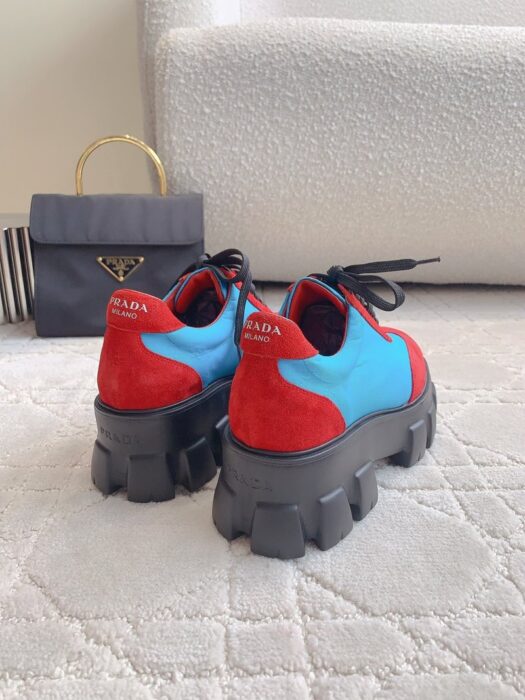 프라다 스웨이드 레이스업 슈즈 레플리카 미러급 SA급 S급 고퀄리티 최상급 하이엔드 신발 [남성] 5