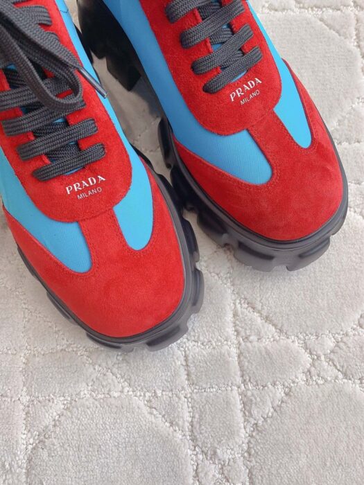 프라다 스웨이드 레이스업 슈즈 레플리카 미러급 SA급 S급 고퀄리티 최상급 하이엔드 신발 [남성] 7