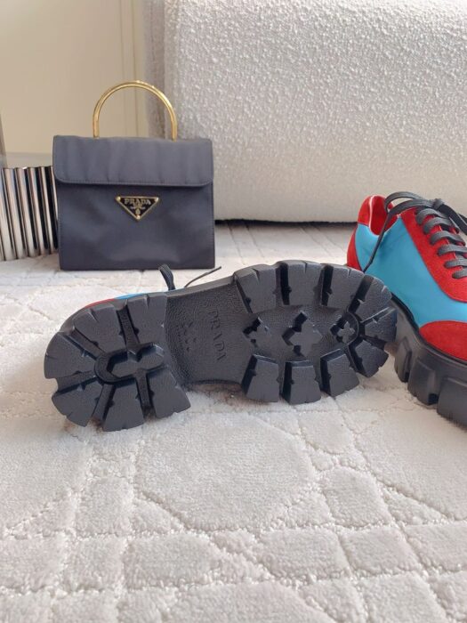 프라다 스웨이드 레이스업 슈즈 레플리카 미러급 SA급 S급 고퀄리티 최상급 하이엔드 신발 [남성] 8