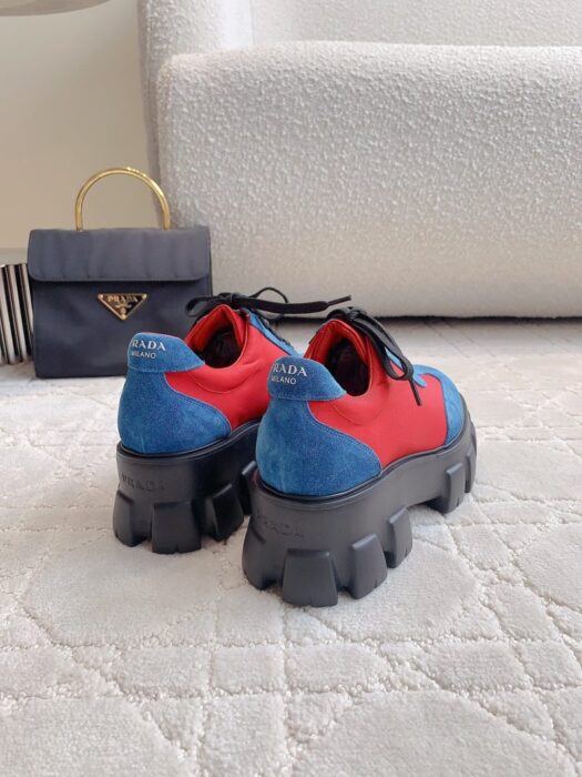 프라다 스웨이드 레이스업 슈즈 레플리카 미러급 SA급 S급 고퀄리티 최상급 하이엔드 신발 [남성] 7