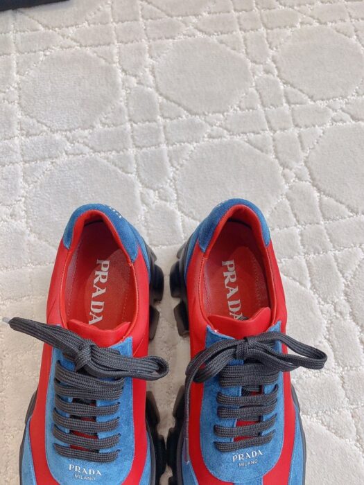 프라다 스웨이드 레이스업 슈즈 레플리카 미러급 SA급 S급 고퀄리티 최상급 하이엔드 신발 [남성] 5