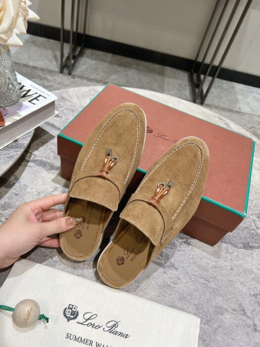 로로피아나 뮬 블로퍼 브라운 레플리카 미러급 SA급 S급 고퀄리티 최상급 하이엔드 신발 [남성여성공용] 4