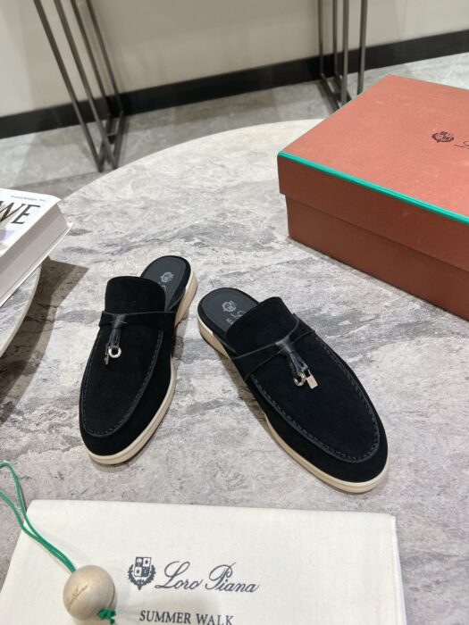 로로피아나 뮬 블로퍼 블랙 레플리카 미러급 SA급 S급 고퀄리티 최상급 하이엔드 신발 [남성여성공용] 4