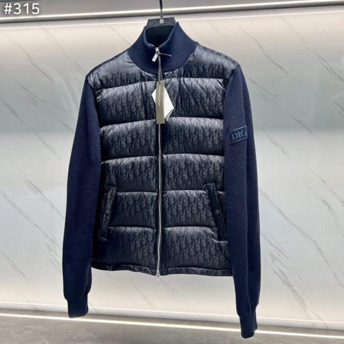 디올 오블리크 자카드 패딩 집업 울 가디건 레플리카 미러급 SA급 S급 고퀄리티 하이엔드 최상급 의류 [남성] 2