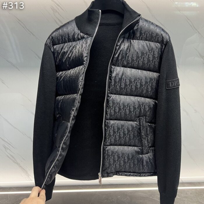 디올 오블리크 자카드 패딩 집업 울 가디건 레플리카 미러급 SA급 S급 고퀄리티 하이엔드 최상급 의류 [남성] 5
